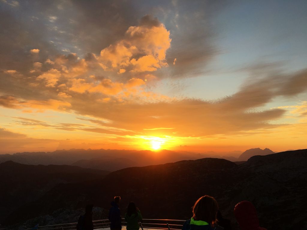 Sonnenaufgang am Krippenstein - ein besonderes Erlebnis