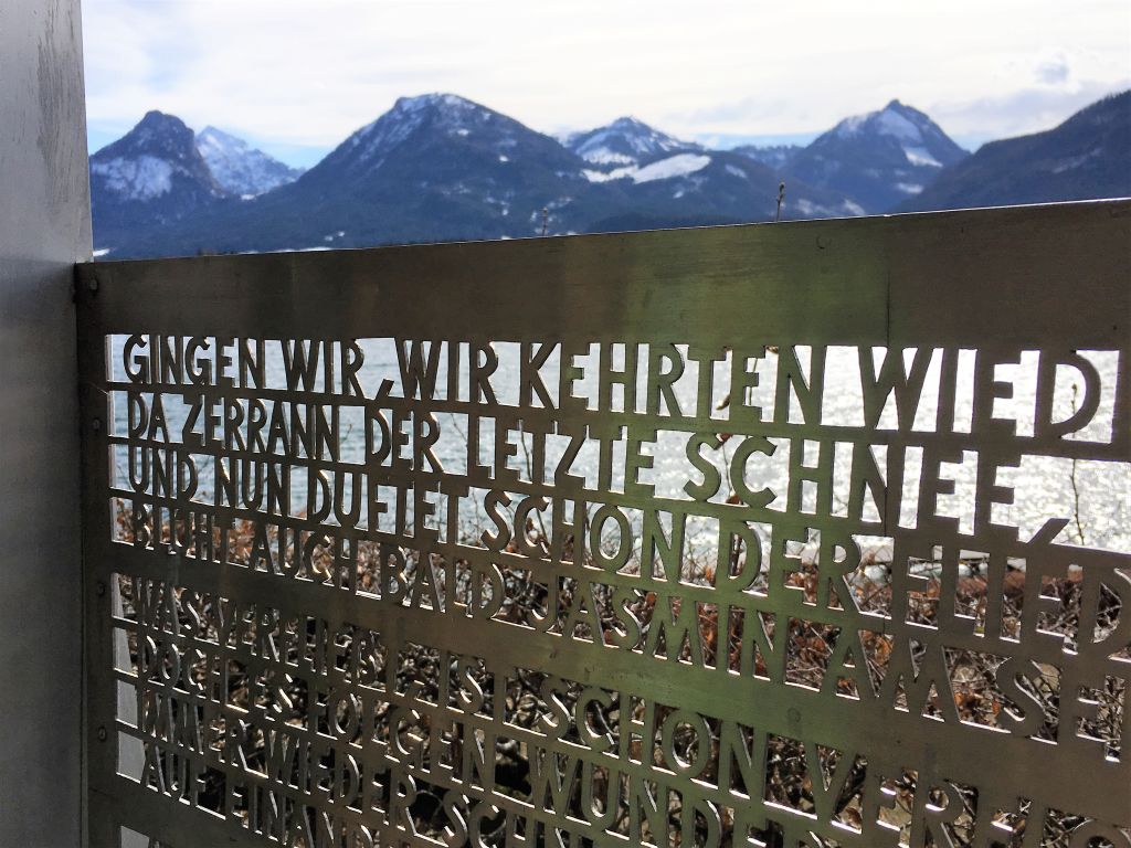 Literatenpark am Wolfgangsee