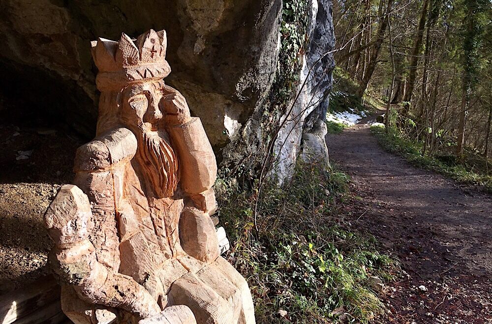 König Goiseram in Bad Goisern am Sagenweg