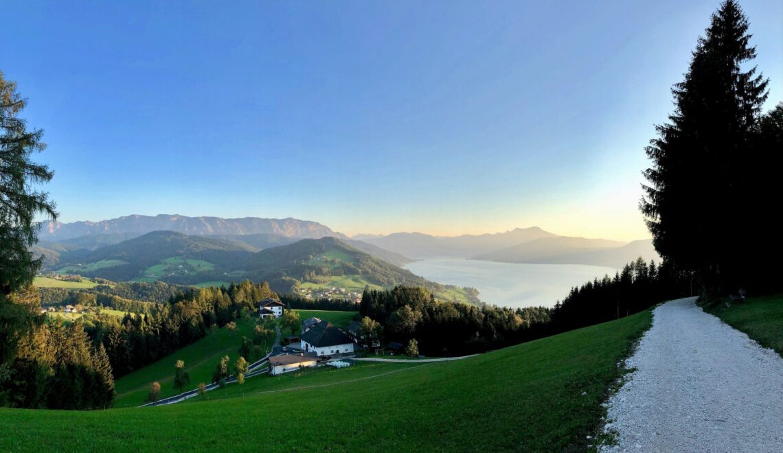 Josefsweg über den Brandsteig am Attersee