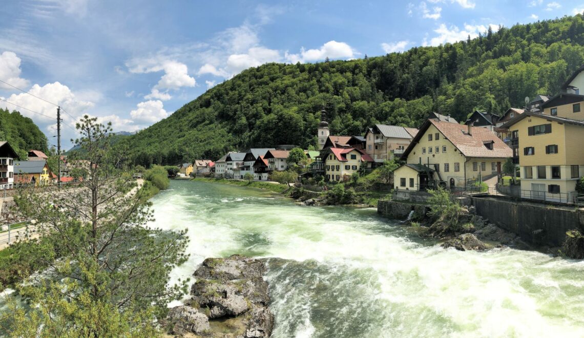 Die Traun bei Lauffen