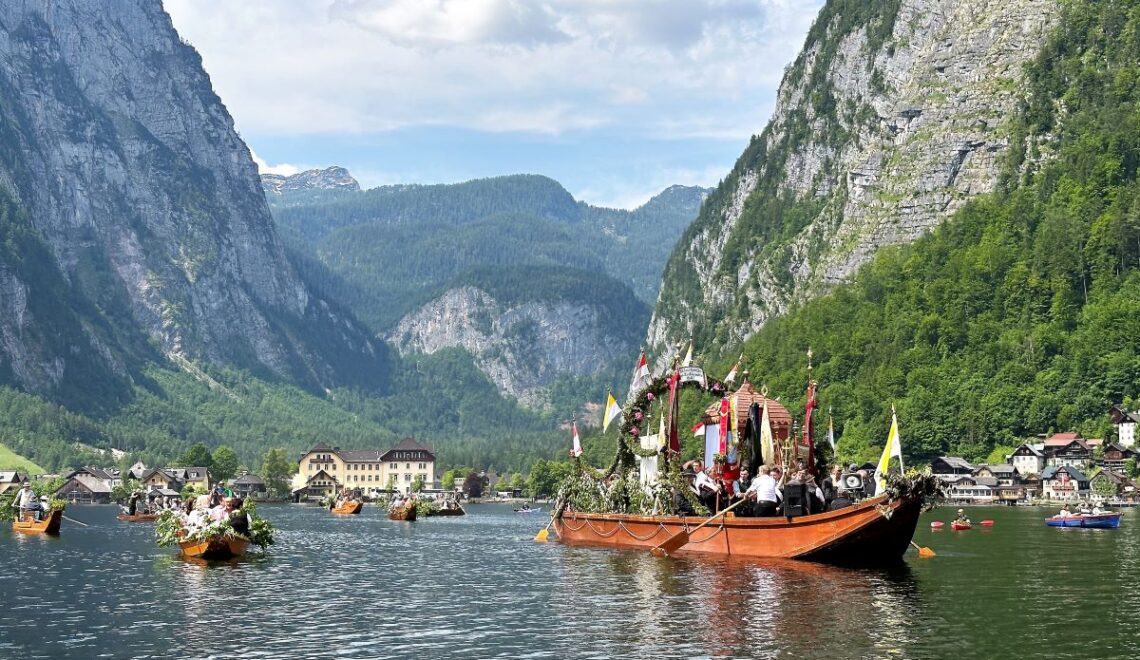 Fronleichnamsprozession in Hallstatt